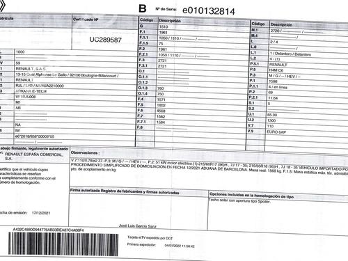 Switch RENAULT ARKANA I (LCM_, LDN_) 1.6 E-TECH 145 (LDMU) | BP12190652I30 - Image 6