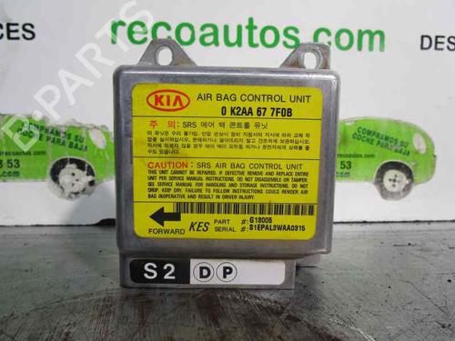 Airbag styreenhed KIA SHUMA I (FB) 1.5 i 16V (AFB242) (88 hp) 2298227