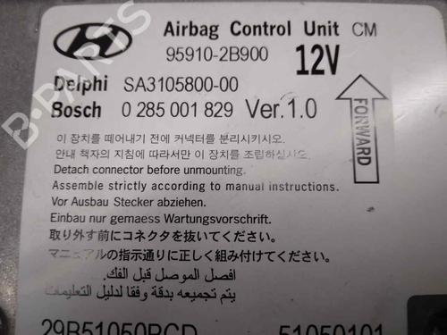 ECU airbags HYUNDAI SANTA FÉ II (CM) 2.2 CRDi GLS | BP12189653M53 