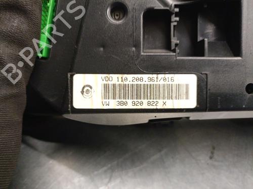 Instrument cluster VW PASSAT B5 (3B2) 1.8 T | BP22739006C47 