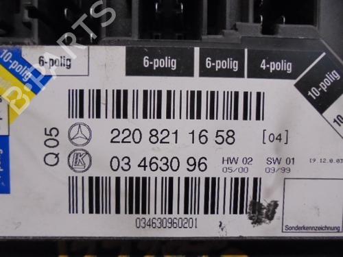 Electronic module MERCEDES-BENZ S-CLASS (W220) S 320 CDI (220.026, 220.126) | BP8390375M83 