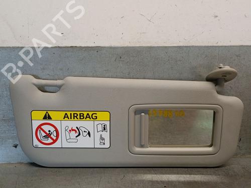 Right sun visor MAZDA 2 Hatchback (KB) 1.5 Hybrid (KBAC3X) | BP36995666I2 - Image 2