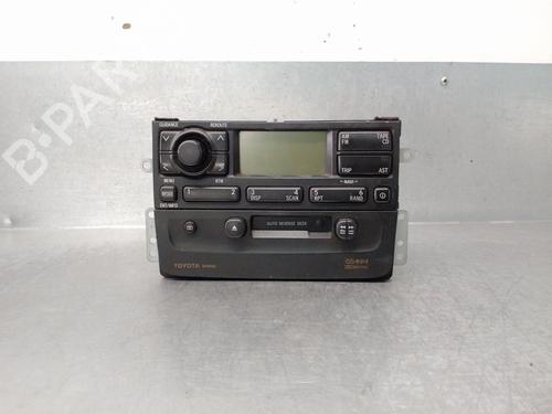 Used Radio TOYOTA AVENSIS (_T22_) 1.6 i (AT220_, AT220R) (110 hp) 15198338