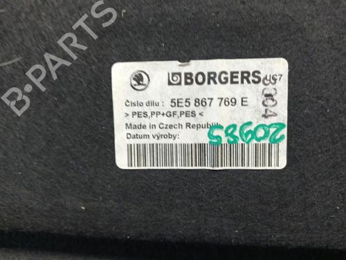 Rear parcel shelf SKODA OCTAVIA III (5E3, NL3, NR3) 1.6 TDI | BP19496586C85 