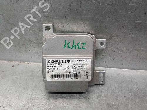 Centralita airbag RENAULT CLIO II (BB_, CB_) 1.5 dCi (B/CB08) 8200375763 | 8200375763 | 0285001537 | BOSCH