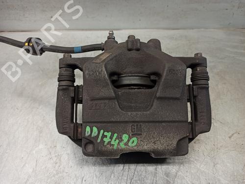 Used Right front brake caliper CHEVROLET CRUZE (J300) 2.0 CDI (163 hp) 12134867