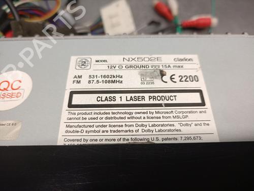 Radio SSANGYONG RODIUS I 2.7 Xdi | BP33887587E6  - Image 5