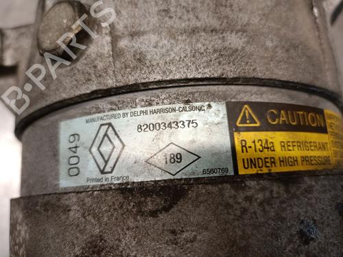 AC compressor RENAULT LAGUNA II (BG0/1_) 1.9 dCi (BG08, BG0G) | BP29697450M34 