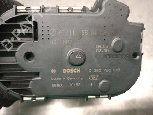 Throttle body MERCEDES-BENZ C-CLASS (W203) C 180 Kompressor (203.046) | BP26493916M82 