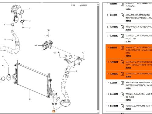 Pipe OPEL INSIGNIA A Saloon (G09) 2.0 CDTI (69) | BP27706629M125 - Image 5