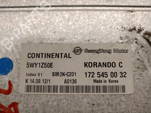Engine control unit (ECU) SSANGYONG KORANDO (CK) 2.0 e-XDi | BP32492519M57  - Image 5