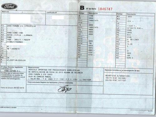 Right taillight FORD TRANSIT Van (FA_ _) 2.2 TDCi | BP37184003C35 - Image 8