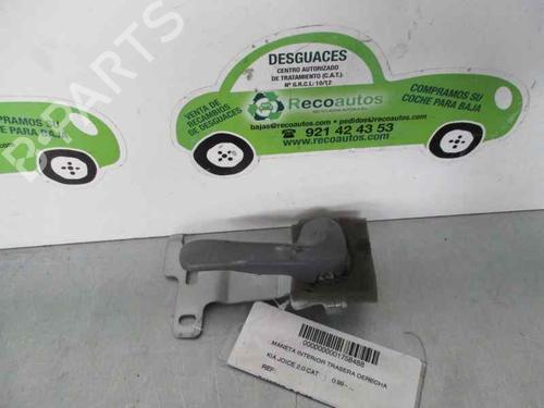 Rear right interior door handle KIA JOICE (MTE1P) 2.0 82620M3000LT | 5 | PUERTAS