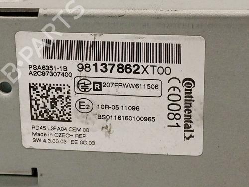 Radio CITROËN BERLINGO Box Body/MPV (B9) 1.6 HDi / BlueHDi 75 | BP38048336E6  - Image 5