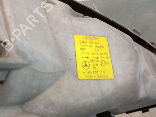 Left headlight MERCEDES-BENZ A-CLASS (W168) A 140 (168.031, 168.131) | BP27675464C28 