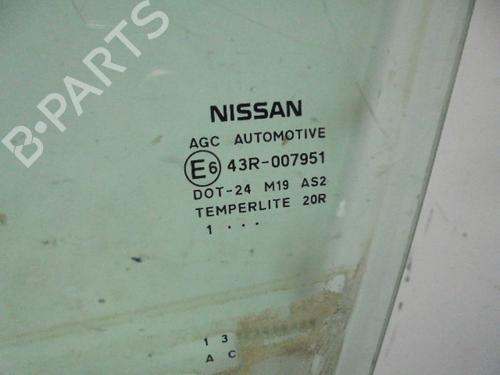 Front left door window NISSAN JUKE (F15)  | BP9175046C18 