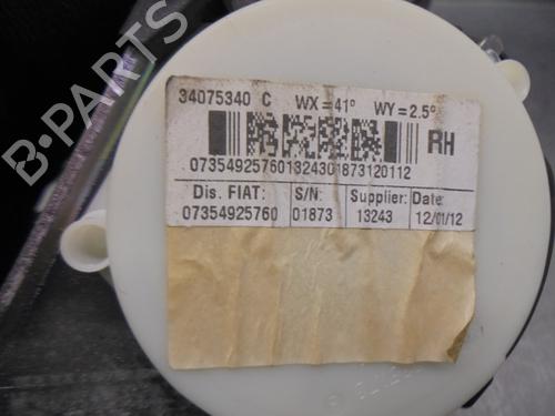 Rear right seatbelt FIAT 500 (312_) 1.2 LPG (312AXA1A) | BP15674171I28 