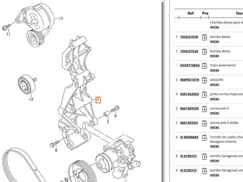 Support VW GOLF IV (1J1) 1.9 TDI | BP29165919C155 