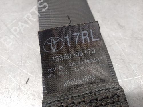 Rear left seatbelt TOYOTA AVENSIS Estate (_T27_) 2.0 D-4D (ADT270_, ADT270R) | BP31586151I29 