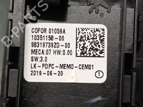 Left front window switch CITROËN GRAND C4 SPACETOURER (3A_, 3E_) 1.2 PureTech 130 | BP30853531I27 