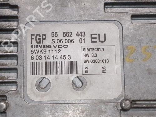 Engine control unit (ECU) OPEL VECTRA C GTS (Z02) 2.2 DGi (F68) | BP36466756M57 - Image 3