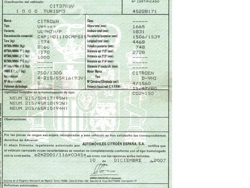 ECU airbags CITROËN C4 Picasso I MPV (UD_) 1.6 HDi | BP9736761M53 