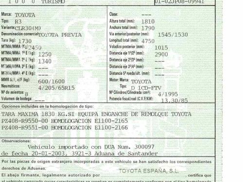 Zacisk hamulca tylnego prawego TOYOTA PREVIA II (_R3_) 2.0 D-4D (CLR30_, CLR30R) | BP11613969M106 