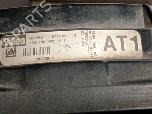 Radiator fan OPEL VECTRA C GTS (Z02) 1.8 16V (F68) | BP25236079M35 