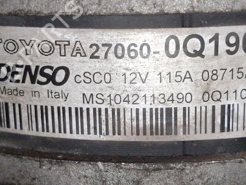 Alternator TOYOTA AYGO (_B4_) 1.0 (KGB40) | BP36259679M7 - Image 5
