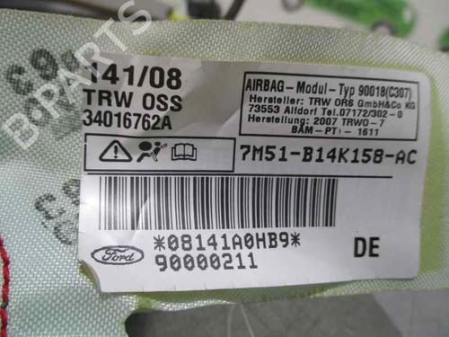 Høyre gardin kollisjonspute FORD FOCUS II (DA_, HCP, DP)  | BP21019125C12 