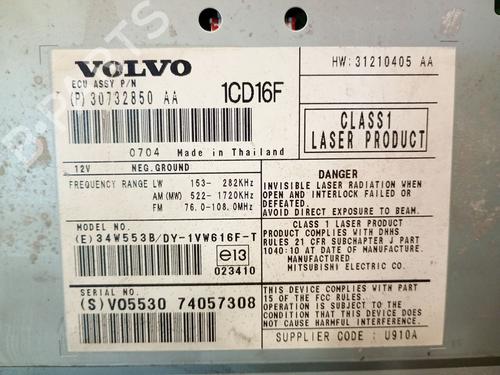 Radio VOLVO C30 (533) 2.0 D | BP35981346E6 - Image 4