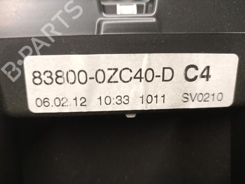 Instrument cluster TOYOTA AURIS (_E18_) 1.6 (ZRE181_, ZRE185_, ZRE185R, ZRE181R) | BP30599610C47 