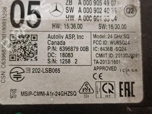 Electronic sensor MERCEDES-BENZ GLE (W166) 350 d 4-matic (166.024) | BP39621786M84 - Image 4