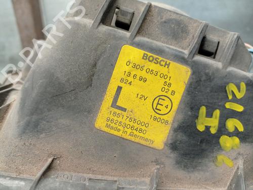 Left front fog light PEUGEOT 306 Hatchback (7A, 7C, N3, N5) 1.9 D | BP22901725C30