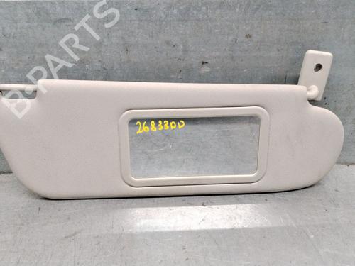 Used Right sun visor Right sun visor OPEL ZAFIRA A MPV (T98) 2.0 DTI 16V (F75) (101 hp) 40006245 40006245