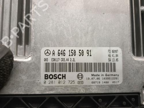 Engine control unit (ECU) MERCEDES-BENZ C-CLASS (W203) C 240 4-matic (203.081) | BP37478385M57 - Image 4