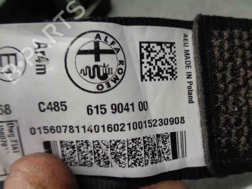 Rear left seatbelt ALFA ROMEO MITO (955_) 1.3 MultiJet (955AXH1B, 955AXT1A) | BP6699453I29 