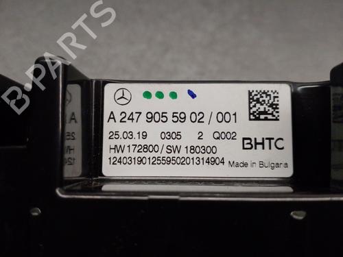 Climate control MERCEDES-BENZ A-CLASS (W177) A 180 d (177.003) | BP29943852I5 