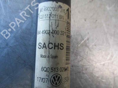 Left rear shock absorber VW POLO (9N_, 9A_) 1.9 TDI | BP2340525M18 