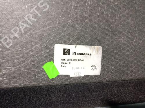 Rear parcel shelf PEUGEOT 3008 I MPV (0U_) 1.6 HDi 115 / BlueHDi 115 | BP26132654C85 
