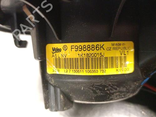 Heater blower motor VW TOURAN (1T3) 1.6 TDI | BP28107292M62 