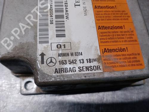 ECU airbags MERCEDES-BENZ M-CLASS (W163) ML 270 CDI (163.113) | BP15107512M53 