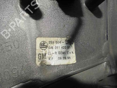 Right mirror OPEL ASTRA G Saloon (T98) 1.8 16V (F69) | BP4872143C27 
