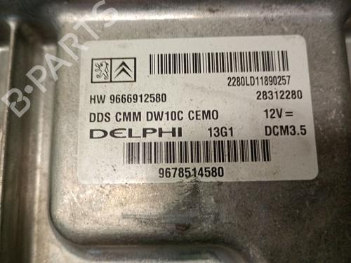 Engine control unit (ECU) CITROËN DS5 2.0 HDi 200 Hybrid4 All-wheel Drive | BP27997850M57 