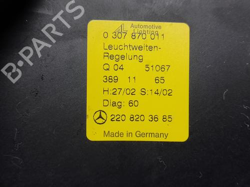 Electronic module MERCEDES-BENZ S-CLASS (W220) S 500 4-matic (220.084, 220.184) | BP18309769M83 