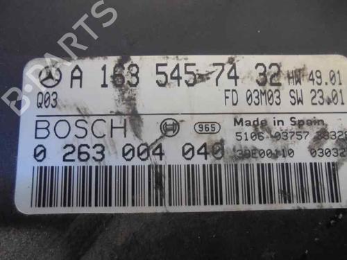 Electronic module MERCEDES-BENZ M-CLASS (W163) ML 400 CDI (163.128) | BP12186474M83 