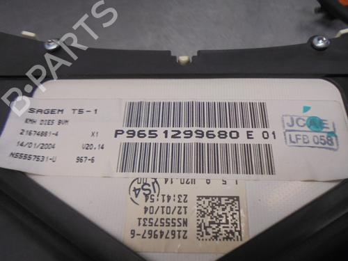 Instrument cluster PEUGEOT 307 (3A/C) 2.0 HDi 90 | BP15675066C47 