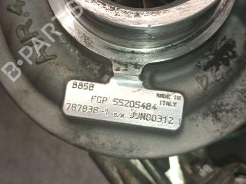 Turbocharger/Supercharger ALFA ROMEO 159 (939_) 1.9 JTDM 16V (939AXC1B, 939AXC12) | BP22726260M71 