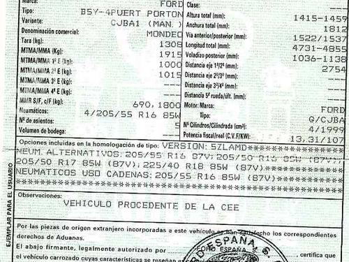 Engine mount FORD MONDEO III (B5Y)  | BP8762169M89 