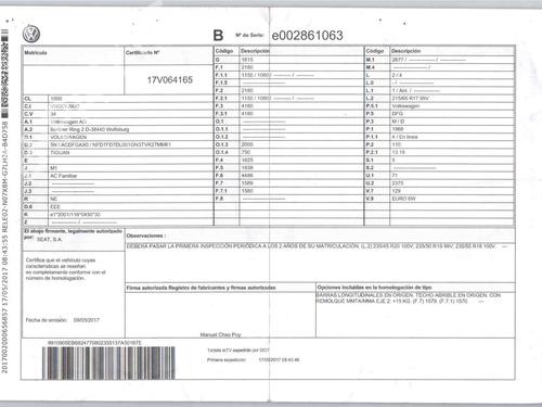 Tailgate VW TIGUAN (5N_) 2.0 TDI | BP29438237C6 